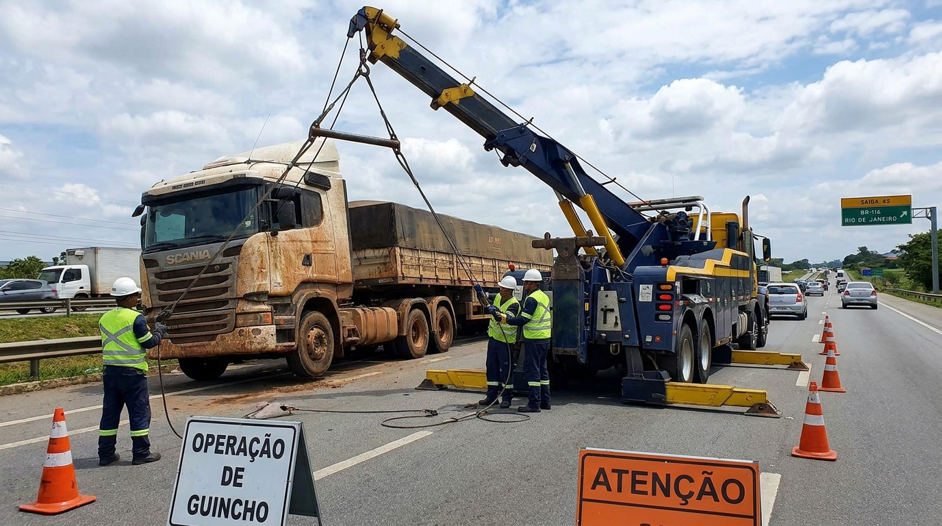 Reboque de Caminhão Baú em Taguatinga‑DF