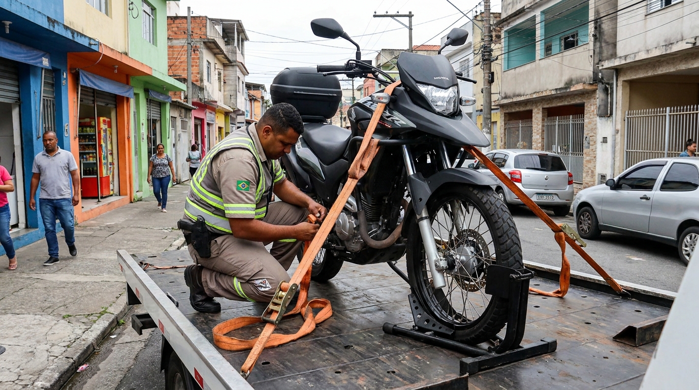 Guincho para Moto em Taguatinga‑DF